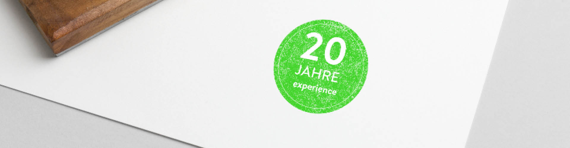 20 Jahre experience